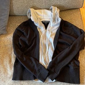 Central Park West women’s size medium sweatshirt and cardigan jacket